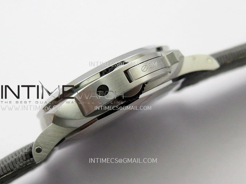 PAM1358 44mm VSF 1:1 Best Edition Black Dial On Gray Nylon Strap P.9010 Super Clone